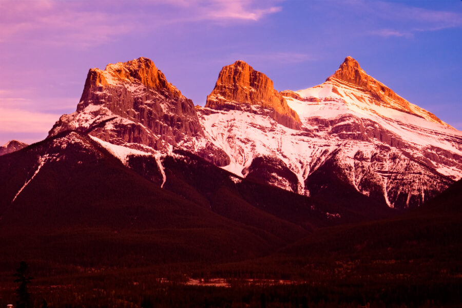 Three Sisters - Canmore Alberta